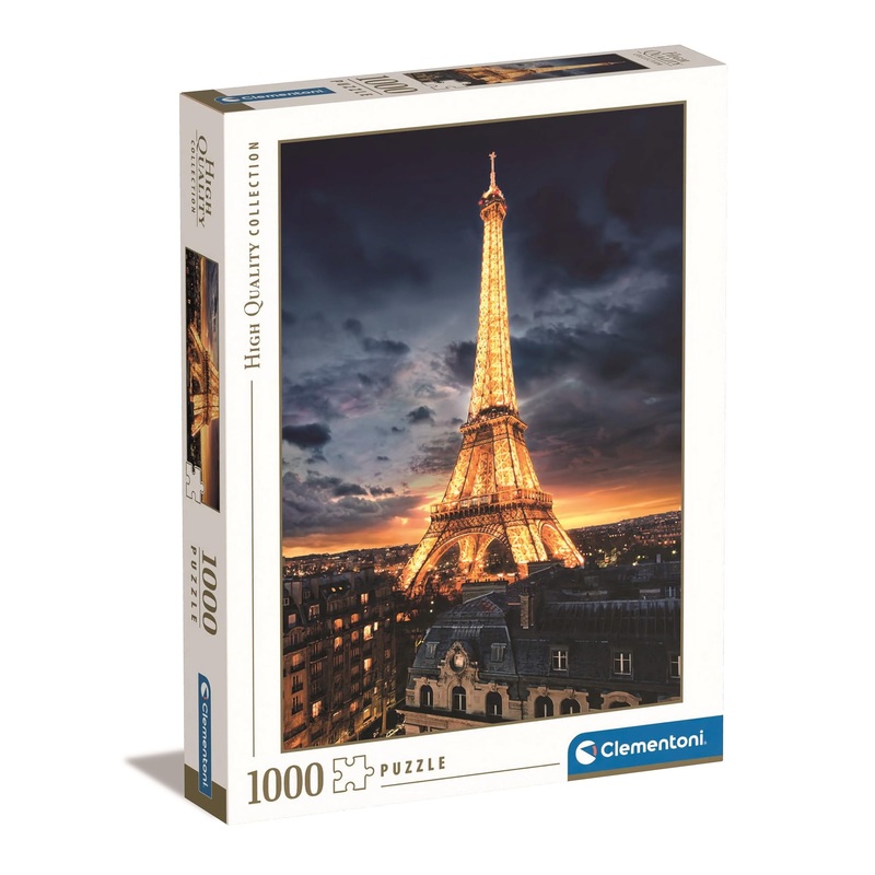 Clementoni - 39514 Eiffel Tower Puzzle 1000 Pieces Adult Puzzle
