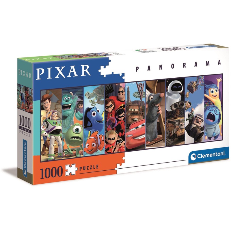 Clementoni 39610, Disney Pixar Panorama Puzzle For Children And Adults - 1000 Pieces, Ages 10 Years Plus Multi Coloured