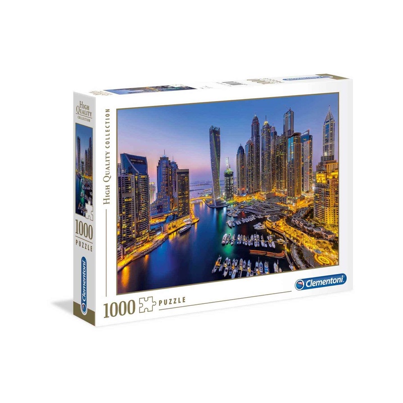 Clementoni Dubai 1000 Piece Jigsaw Puzzle For Adults, Collection