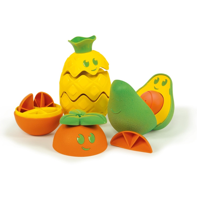 Clementoni- Fruit Puzzle: Early Years Toys, Infant Toys, Educational Activity Toys, Develops Cognitive Skills, Fine Motor Skills, Hand-Eye Coordination, Bright And Engaging Colours (10+ Months)