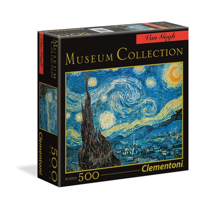 Clementoni Starry Night 500 Piece Vincent Van Gogh Jigsaw Puzzle