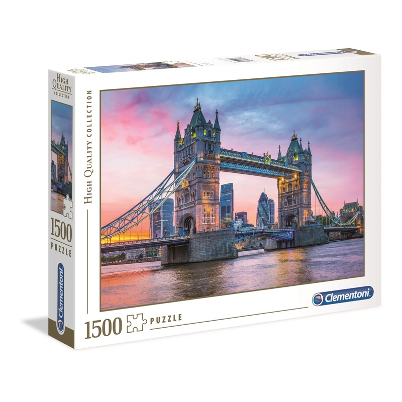 Clementoni Tower Bridge Sunset 1500 Piece Jigsaw Puzzle For Adults