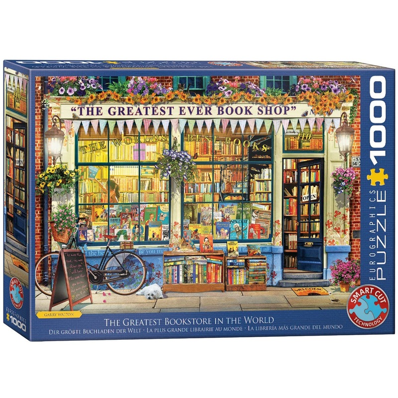 Eurographics (Eurhr The Greatest Bookstore In The World 1000Piece Puzzle 1000Piece Jigsaw Puzzle