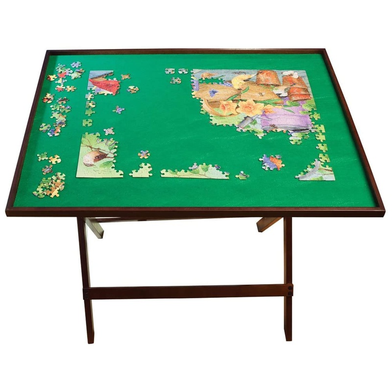 Bits And Pieces - Foldaway Jigsaw Puzzle Table - Set Up Puzzle Fun Anywhere - Folds Flat For Easy Storage When Not In Use - Puzzle Accessories