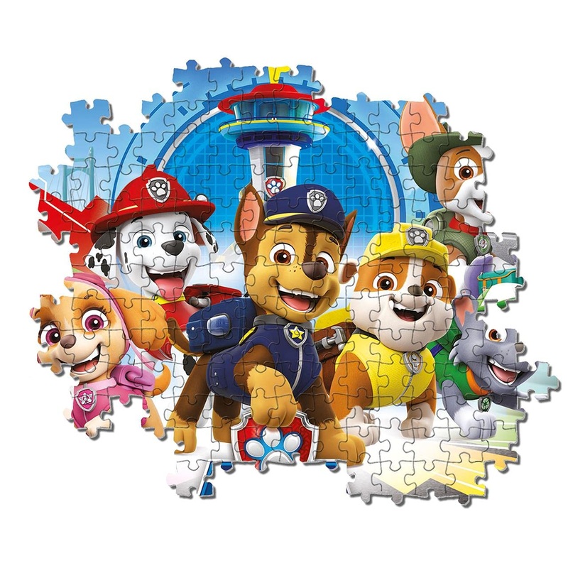 Clementoni 29105, Paw Patrol Supercolor Puzzle For Children -180 Pieces, Ages 7 Years Plus Multi-Coloured