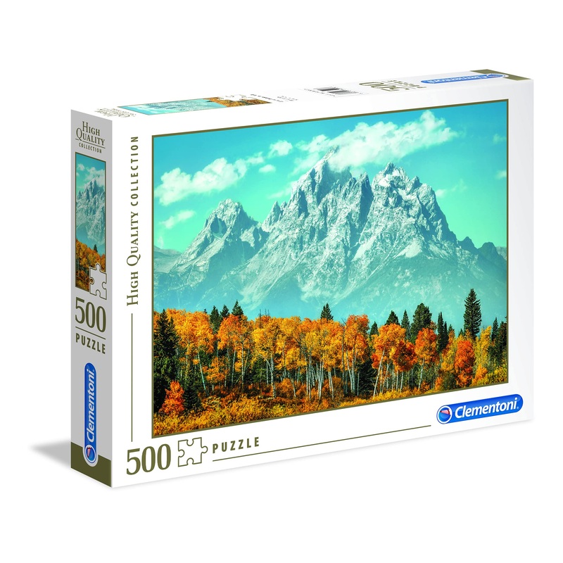 Clementoni 35034.6 - Collection Grand Teton In Fall, 500 Pieces
