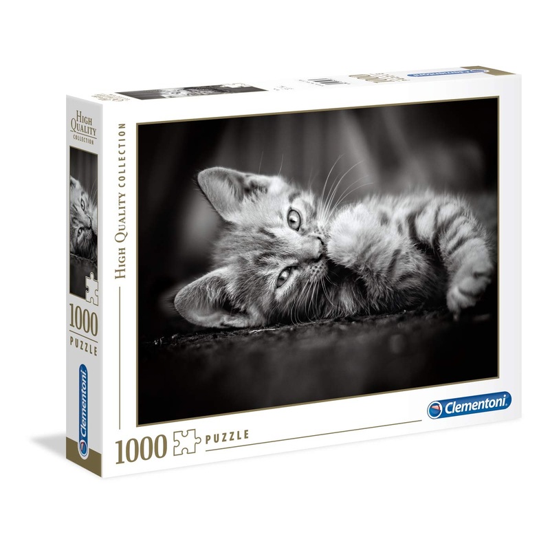 Clementoni 39422 Kitten - Hqc Jigsaw Puzzle Puzzle For Adults And Children - 1000 Pieces