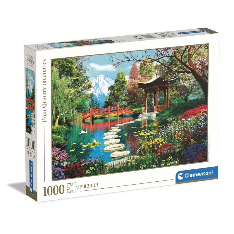 Clementoni - 39513 Collection - Fuji Garden - 1000 Pieces, Puzzle For Adults Multicoloured