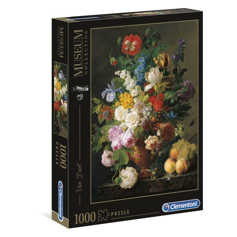 Clementoni Bowl Of Flowers 1000 Piece Jigsaw Puzzle