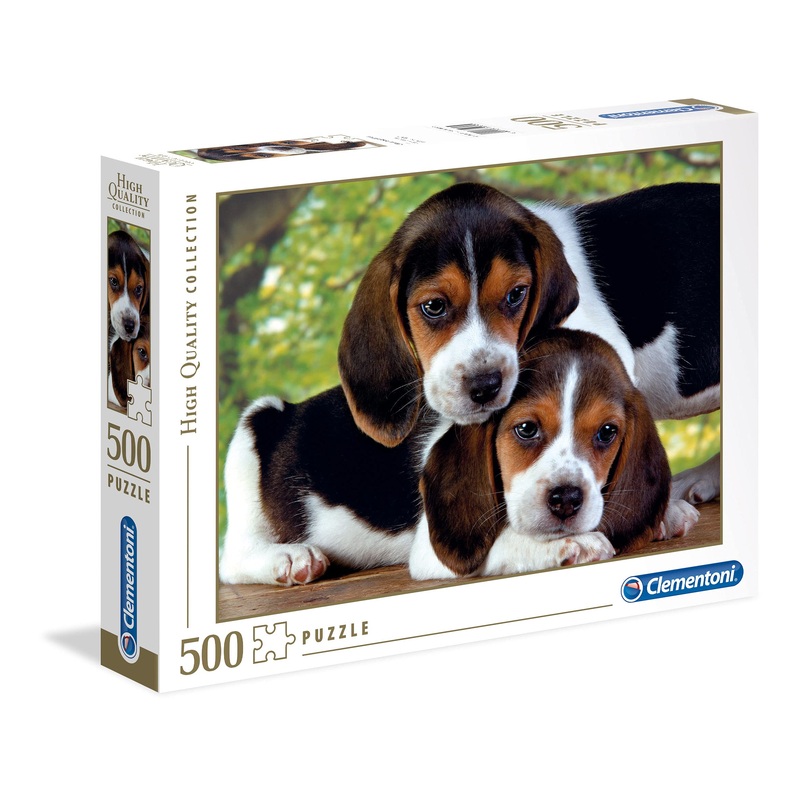 Clementoni Close Together Puzzle (500 Piece), Multicolor, 8'' (30289.5)