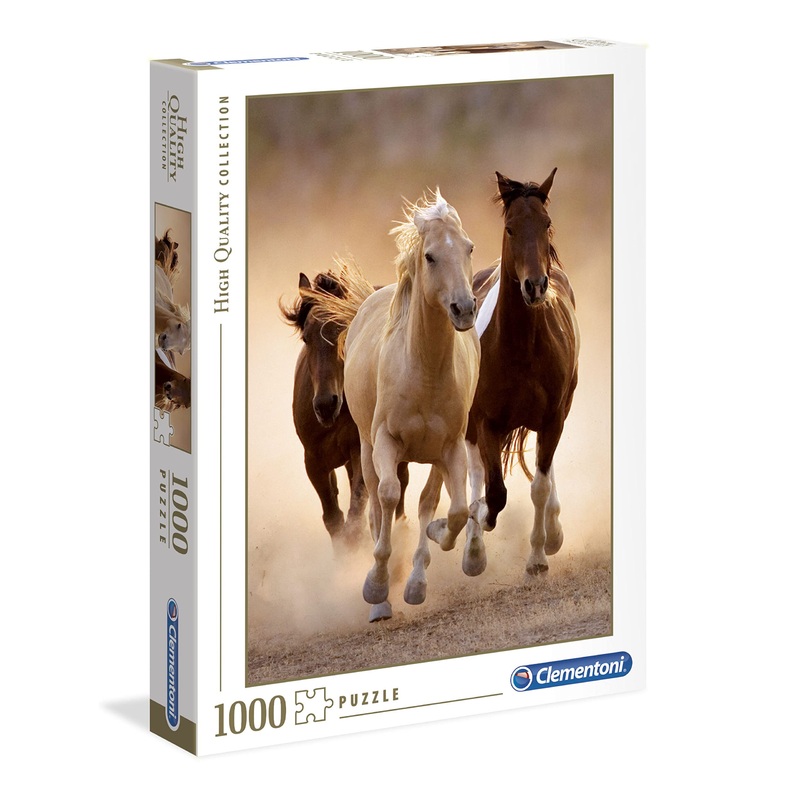 Clementoni Running Horses Puzzle (1000-Piece)