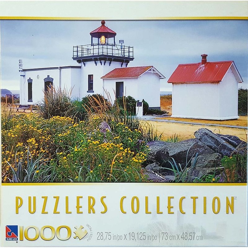 Point No Point Lighthouse 1000 Piece Puzzle