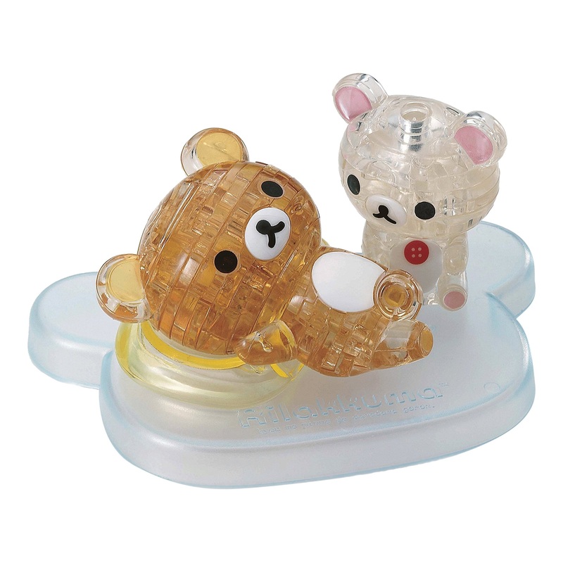 39 Piece Crystal Puzzle Rilakkuma & Korilakkuma