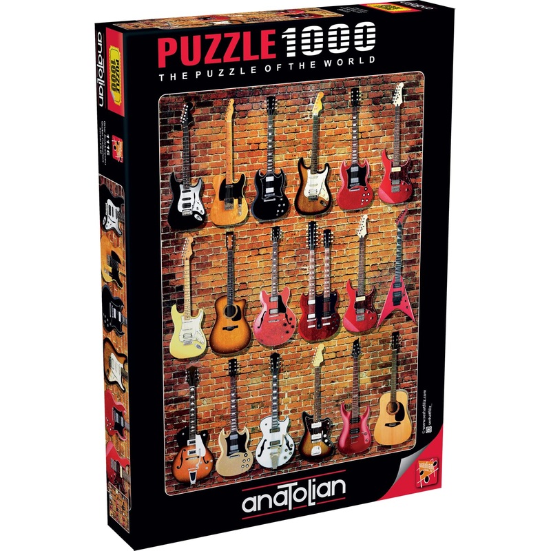 Anatolian Puzzle - Guitar Collection, 1000 Piece Jigsaw Puzzle, #1116