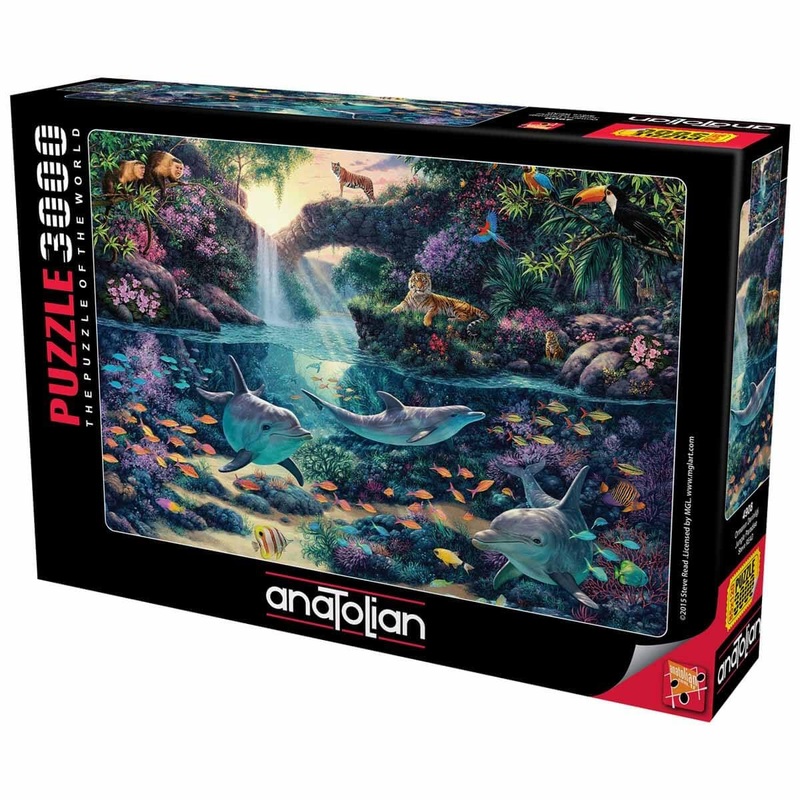 Anatolian Puzzle - Jungle Paradise, 3000 Piece Jigsaw Puzzle, #4908