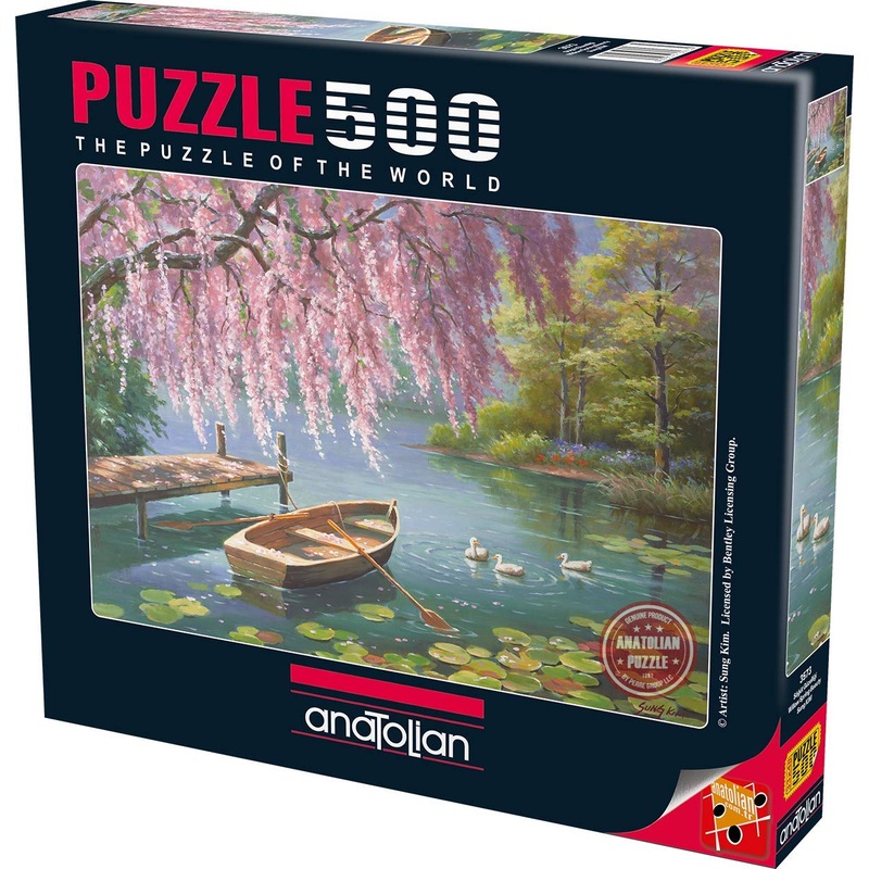 Anatolian Willow Spring Beauty Jigsaw Puzzle (500 Piece), Brown (3573)