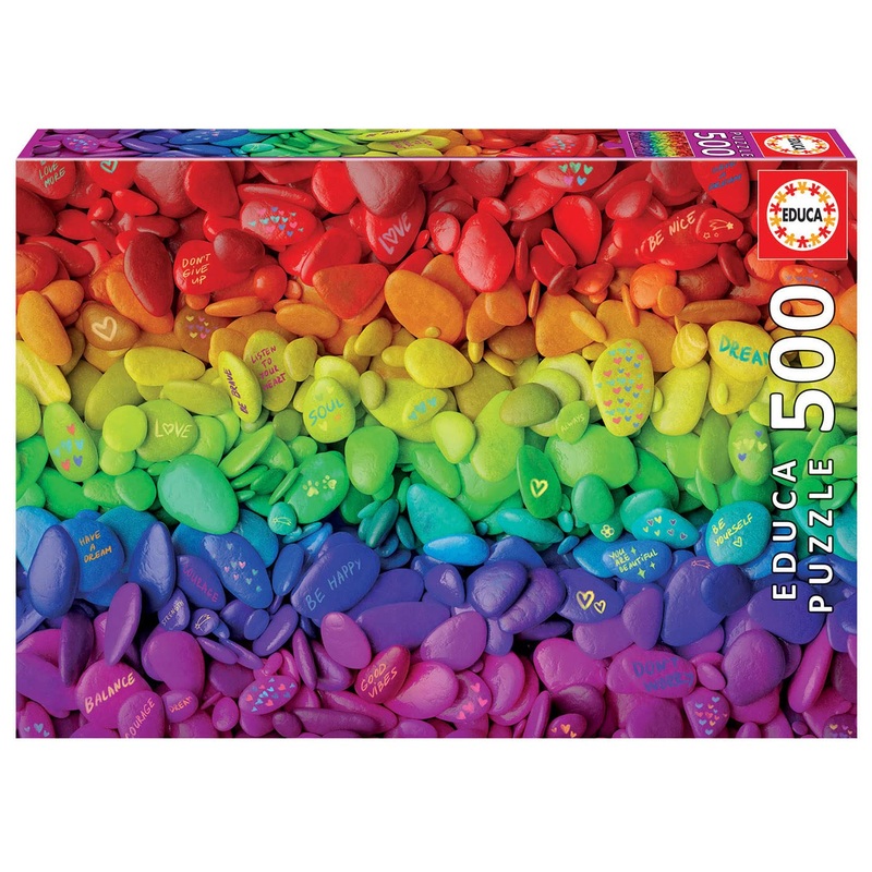 Educa 500 Piece Jigsaw Puzzle - Pebbles - 19248
