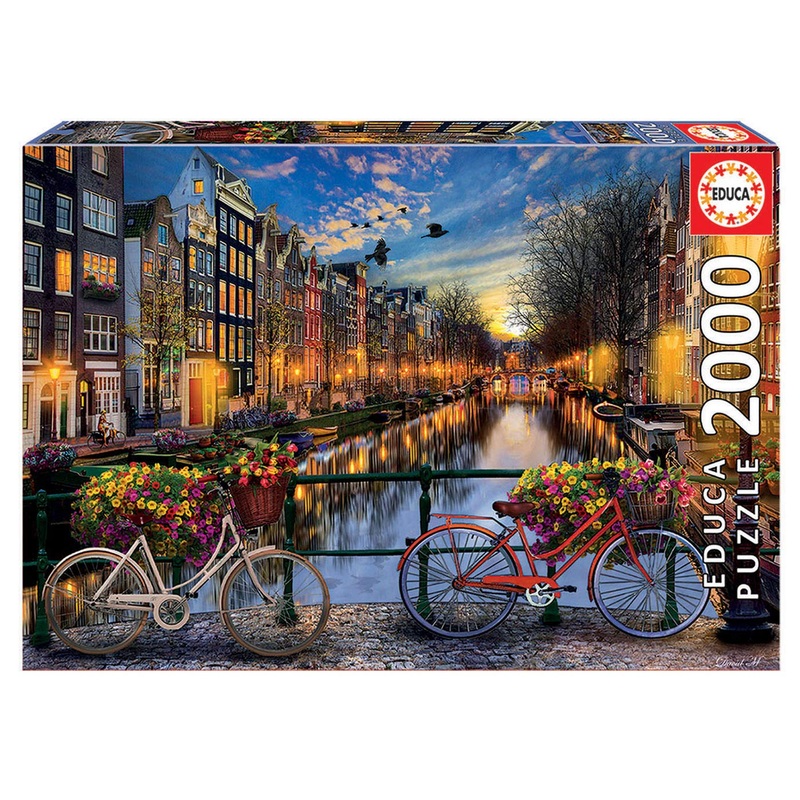 Educa Children'S 2000 Amsterdam With Love Puzzle