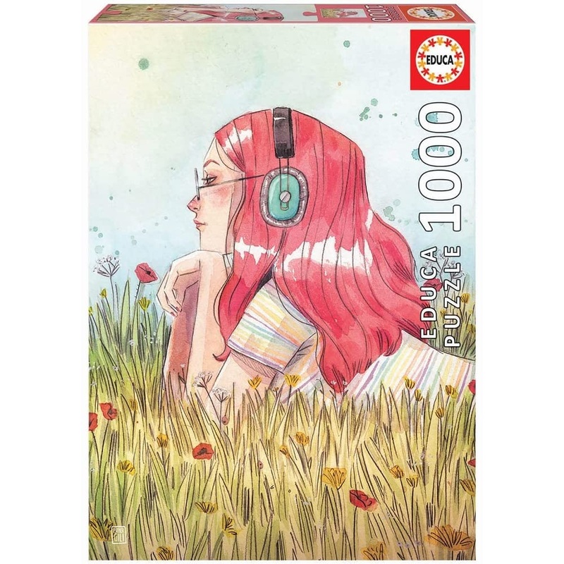 Educa Exclusive Series Esther Gili June. Puzzle Of 1000 Pieces. Ref. 19030, Multicoloured