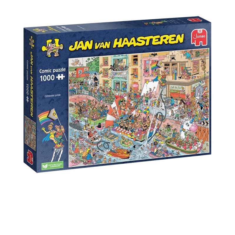 Jan Van Haasteren - Championship Football 1000 Piece Jigsaw Puzzle By Jumbo Games