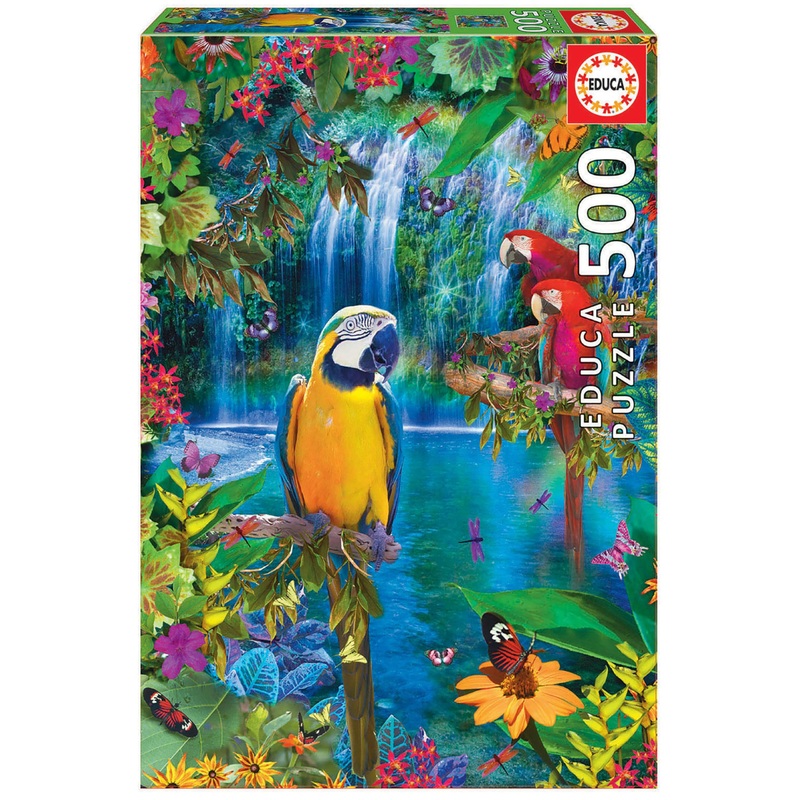 Puzzle Passion Educa Bird Tropical Land Puzzle (500 Piece)