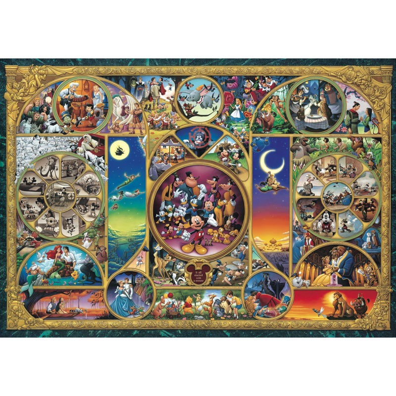 Tenyo Disney Character World World'S Smallest Jigsaw Puzzle (1000 Piece)