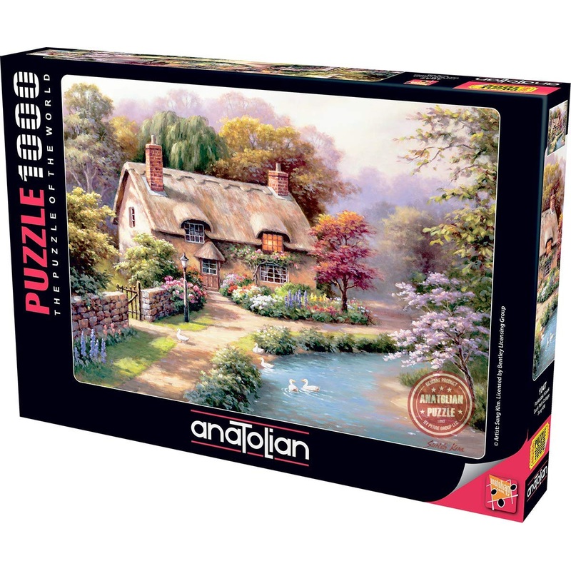 Anatolian Puzzle - Duck Path Cottage, 1000 Piece Jigsaw Puzzle, #1047