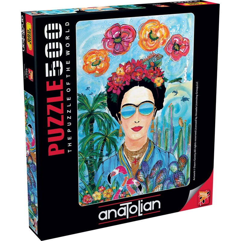 Anatolian Puzzle - Frida, 500 Piece Jigsaw Puzzle, 3624, Multicolor