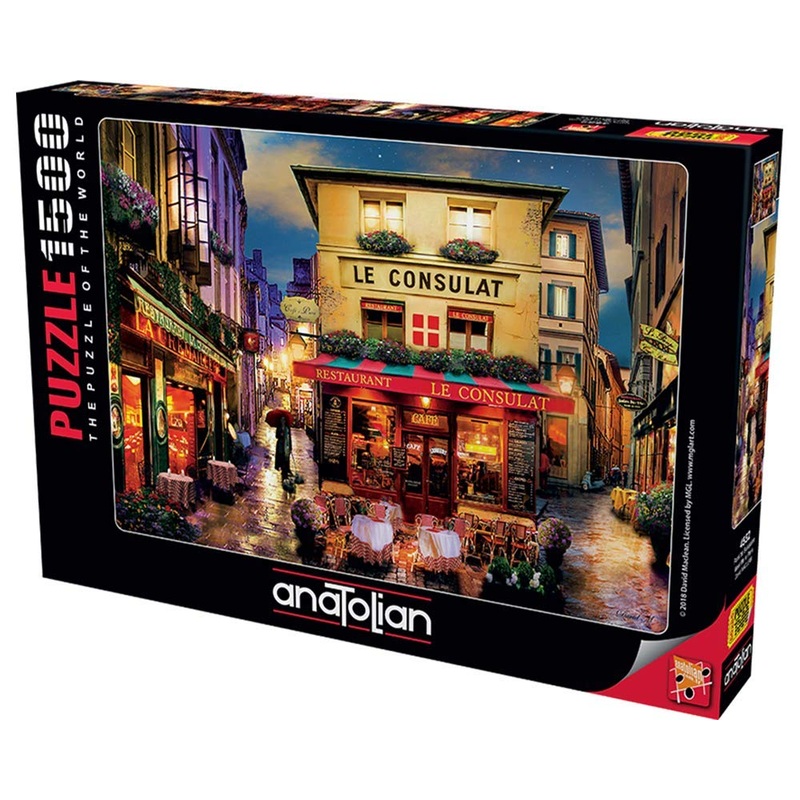 Anatolian Puzzle - Meet Me In Paris, 1500 Piece Jigsaw Puzzle, Code: 4552, Multicolor