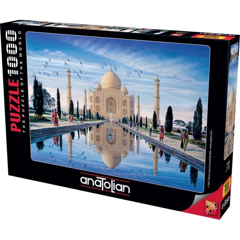 Anatolian Puzzle - Taj Mahal, 1000 Piece Jigsaw Puzzle, #1120