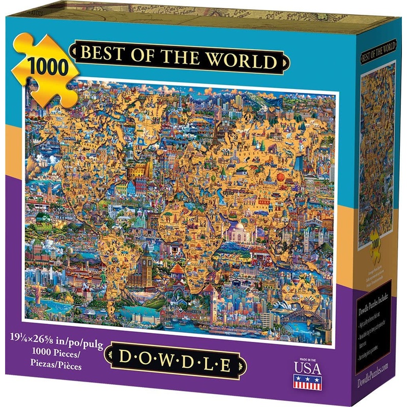 Dowdle Jigsaw Puzzle - Best Of The World - 1000 Piece