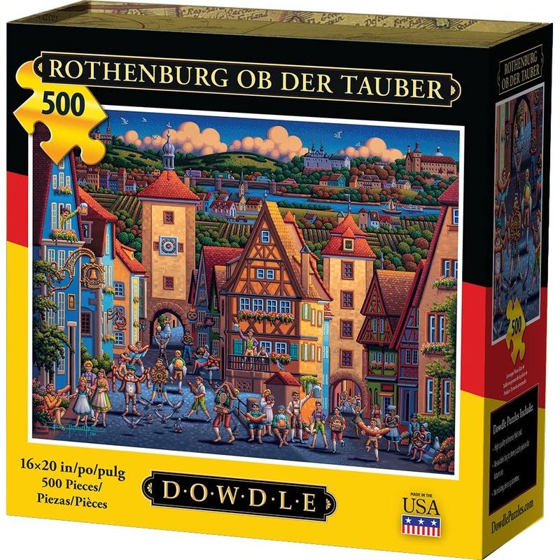 Dowdle Jigsaw Puzzle - Rothenburg Ob Der Tauber - 500 Piece