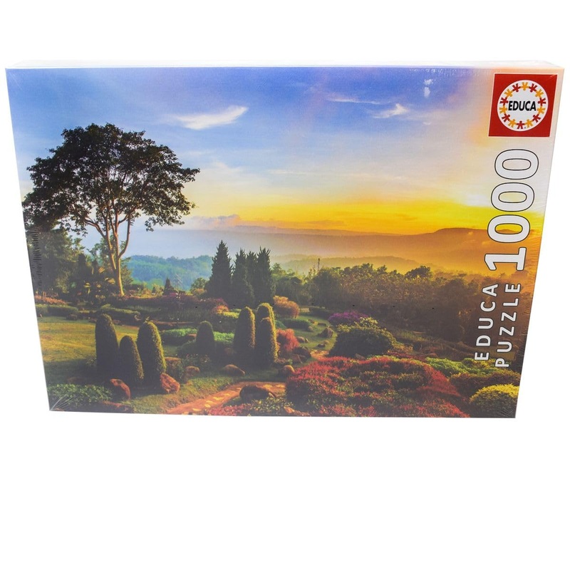Educa Borras 17968 1000 Schner Garten Puzzle, Multi-Coloured