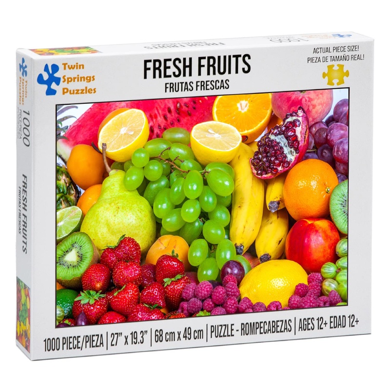 Fresh Fruits Twin Spring Goods 1000 Piece Jigsaw Puzzle 1,000 Pcs