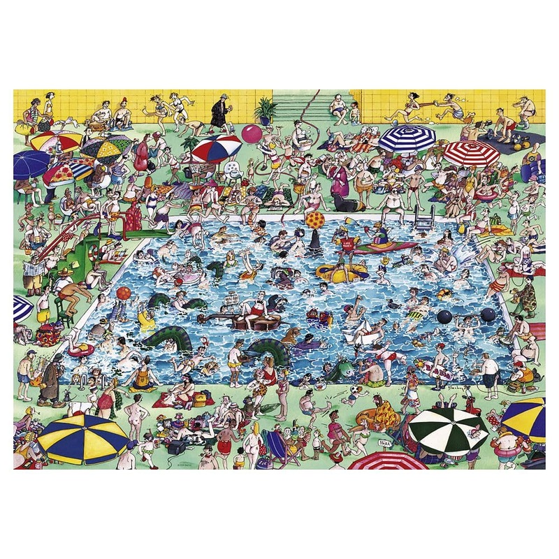 Heye Hy29904 Autruche7829904 Other License Jigsaw Puzzle, Yellow, 1000