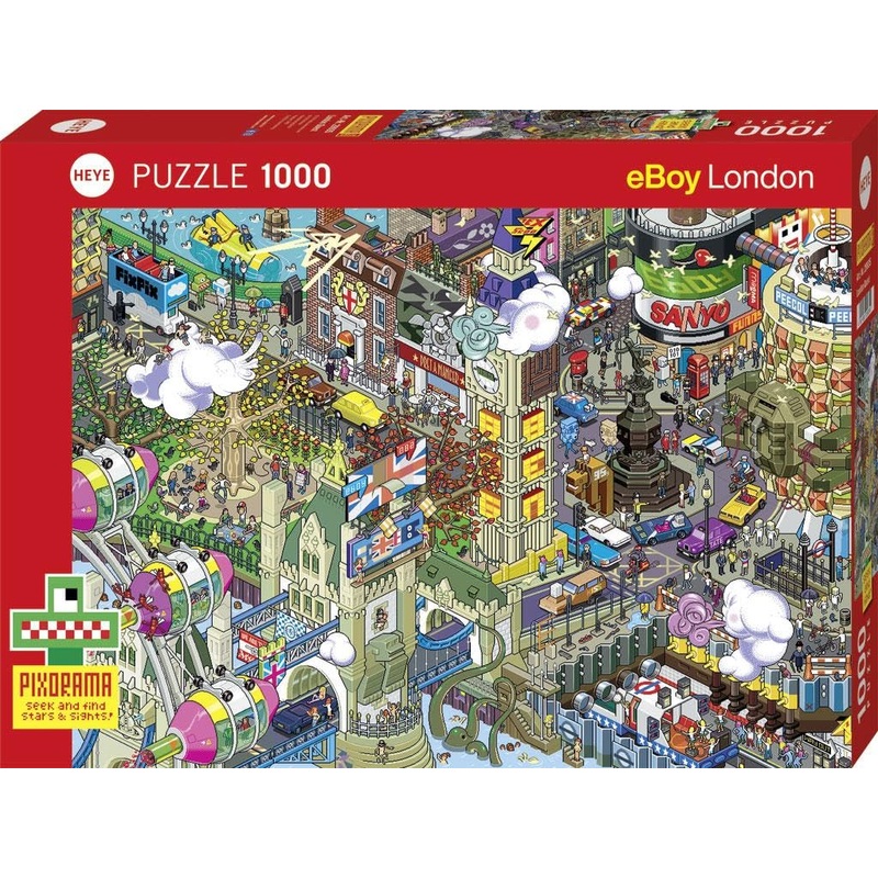 Heye London Quest, Pixorama 1000 Teile Puzzle