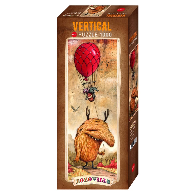 Heye Pieces Vertical Puzzles (1000-Piece, Multi-Colour)