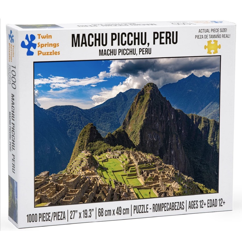 Machu Picchu Peru Twin Spring Goods 1000 Piece Jigsaw Puzzle 1,000 Pcs