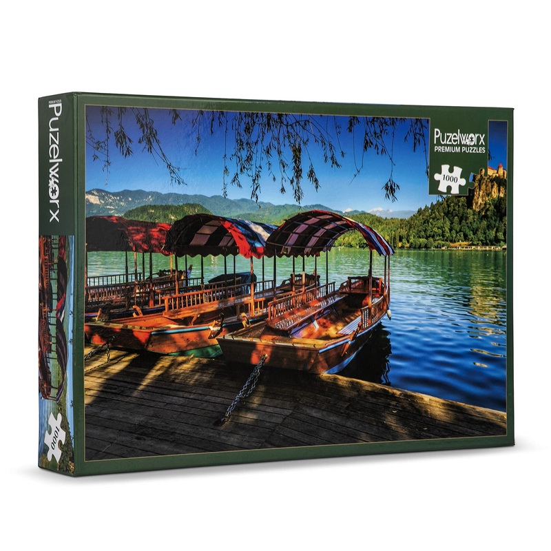 Puzelworx 1000 Piece Jigsaw Puzzle Educational Puzzle Family Game Gift For Adults And Kids (Three Boats)