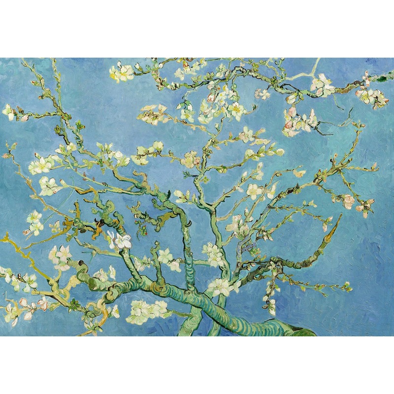 1000 Piece Puzzle For Adults Almond Blossoms By Van Gogh Jigsaw Puzzles 1000 Pieces Van Gogh Puzzles For Adults 1000 Pieces Famous Oil Painting Puzzle 1000 Pieces Jigsaw Puzzles 1000 Pieces For Adults