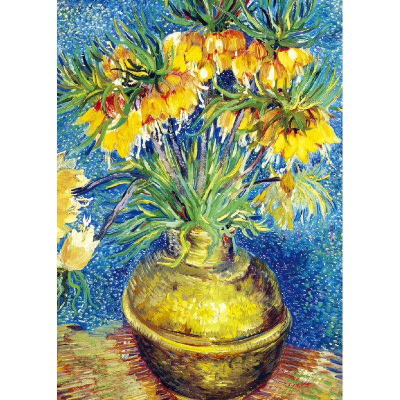 1000 Piece Puzzle For Adults Fritillaries In A Copper Vase By Van Gogh Jigsaw Puzzles 1000 Pieces Puzzles For Adults 1000 Pieces Oil Painting Puzzle 1000 Pieces Jigsaw Puzzles 1000 Pieces For Adults