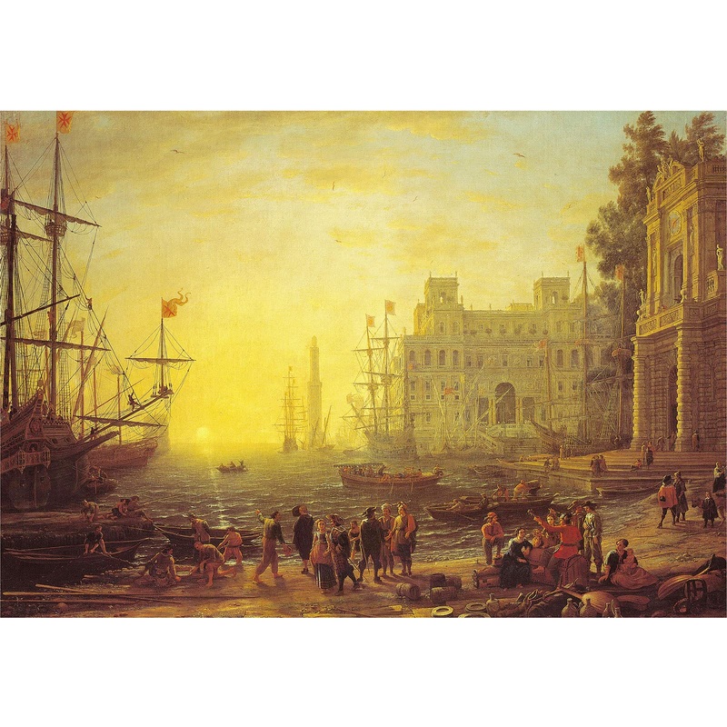 2000 Piece Puzzle,Seaside Boats 2000 Piece Puzzles For Adults,Porto Con Villa Medici Puzzles For Adults 2000 Pieces And Up,Claude Gelle Puzzle 2000 Pieces,Port Scene With The Villa Medici Puzzles