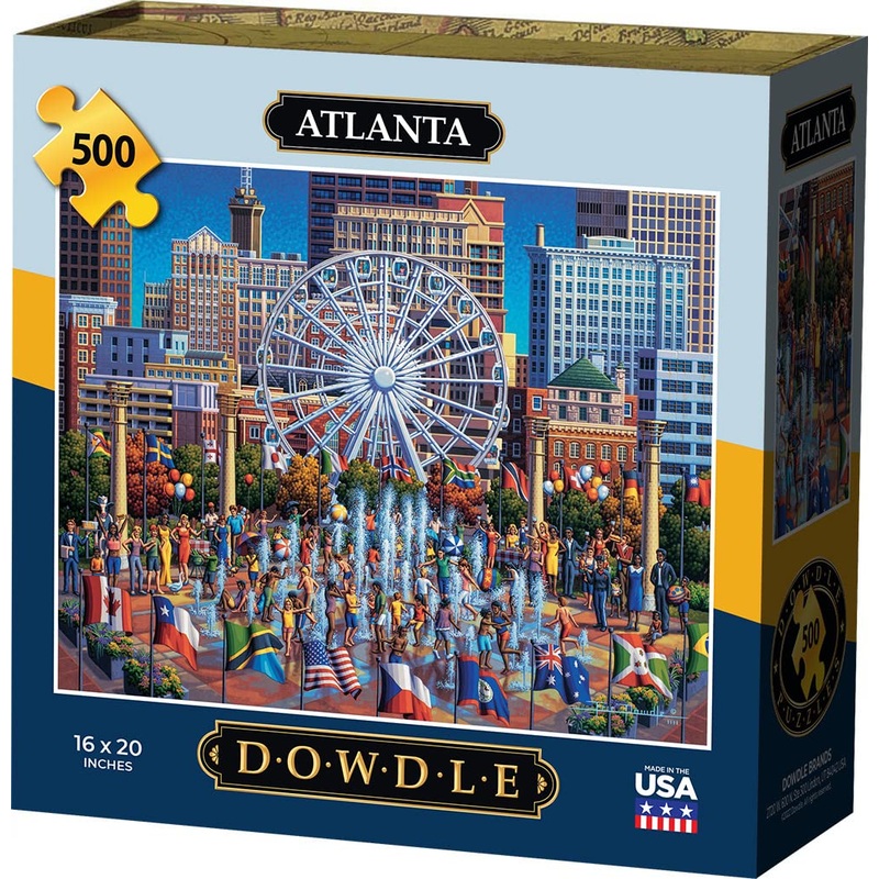Dowdle Jigsaw Puzzle - Atlanta - 500 Piece