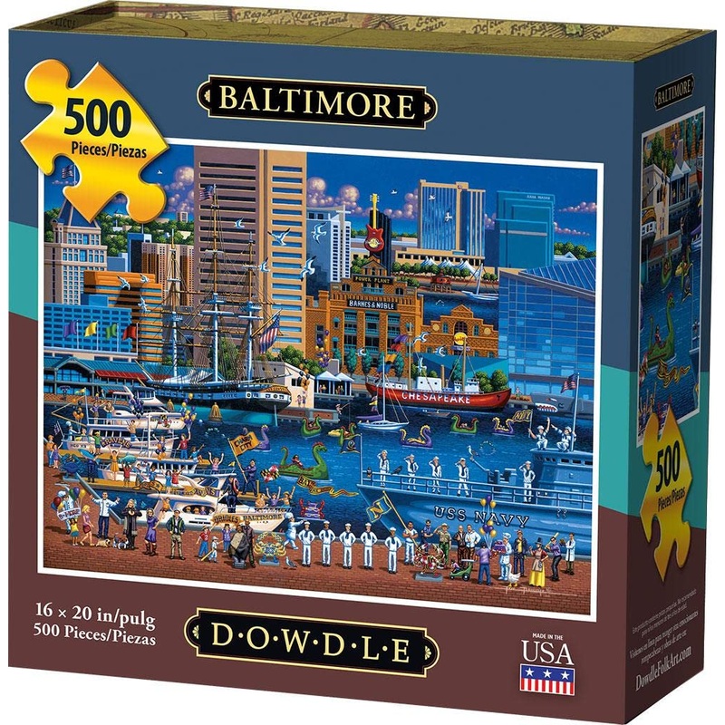 Dowdle Jigsaw Puzzle - Baltimore - 500 Piece