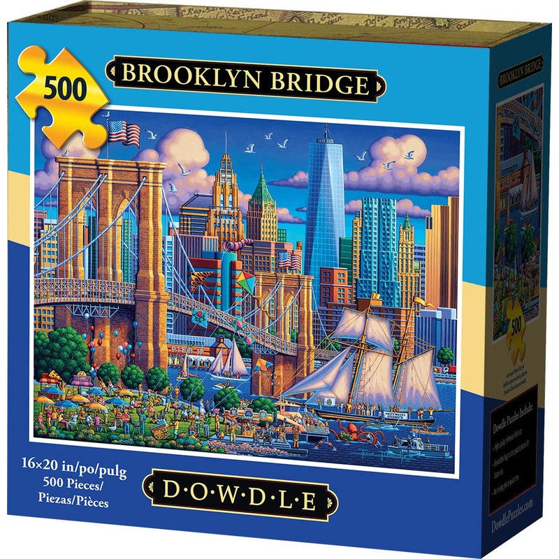 Dowdle Jigsaw Puzzle - Brooklyn Bridge - 500 Piece