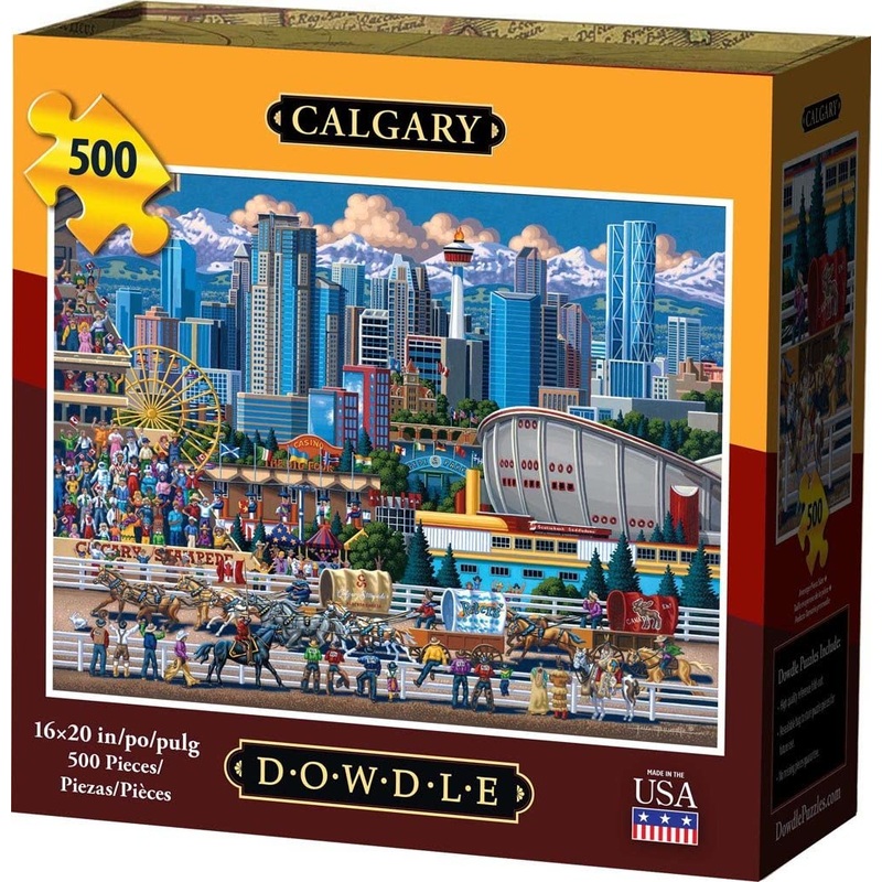 Dowdle Jigsaw Puzzle - Calgary - 500 Piece
