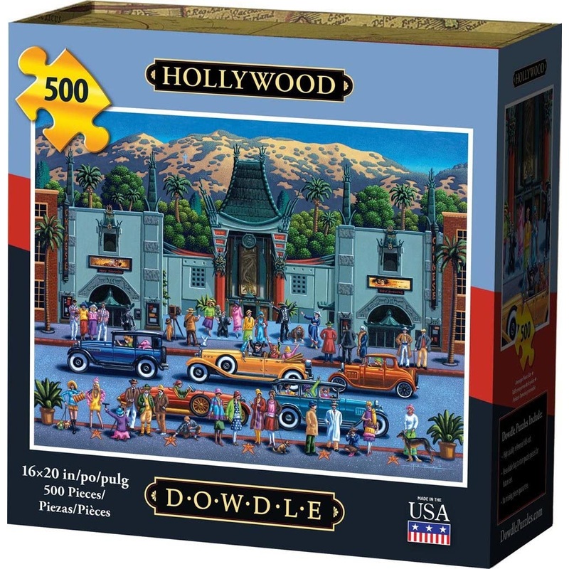 Dowdle Jigsaw Puzzle - Hollywood - 500 Piece