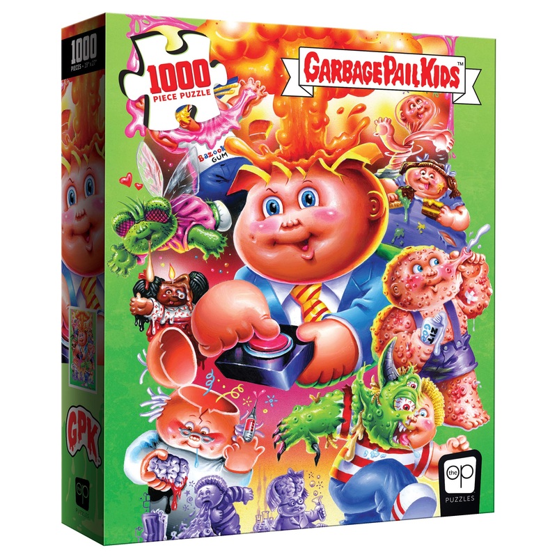 Usaopoly Garbage Pail Kids Puzzle Palooza 1000 Piece Jigsaw Puzzle | 35Th Anniversary Of Gpk | Officially Licensed Garbage Pail Kids Merchandise | Collectible Puzzle Featuring Original Gpk Favorites