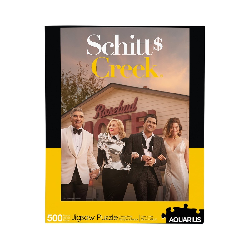 Aquarius Schitt'S Creek Cast Puzzle (500 Piece Jigsaw Puzzle) - Glare Free - Precision Fit - Officially Licensed Schitt'S Creek Merchandise & Collectibles - 14 X 19 Inches