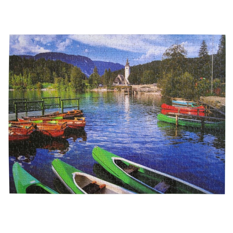 Beautiful Lake Bohinj Puzzle 1000 Pieces 27' X 20' Inch